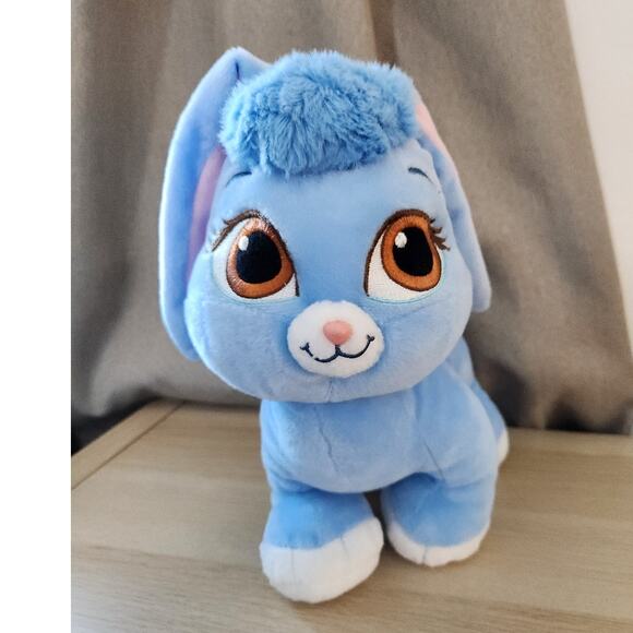 Build a Bear Disney Snow White's Palace Blue Bunny Rabbit Plush Stuffed Animal - Picture 2 of 9